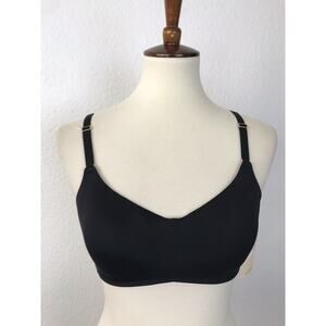 Lively Lingerie Seamless Padded Bra Jet Black